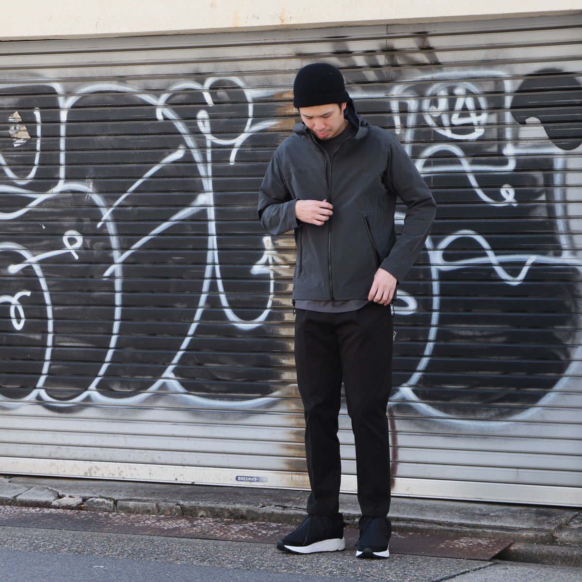 RIPVANWINKLE リップヴァンウィンクル サルエルパンツ 異素材mix 