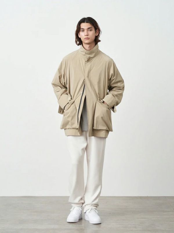 VENTILE SUEDE STAND FIELD COAT (CMAGSM0108)｜atonエイトン通販