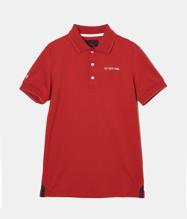 ブリーフィング　BRIEFING GOLFレッド ポロシャツ M ブリーフィング BRIEFING GOLFレッド ポロシャツ M - メルカリ