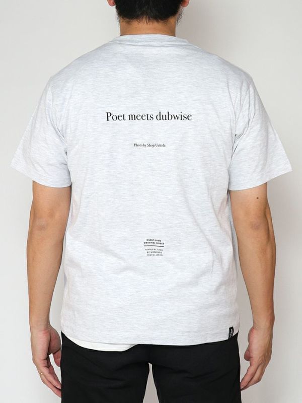 完璧 POET MEETS DUBWISE(ポエットミーツダブワイズ) Elephant Photo T-Shirt プリント (全2色)  [ELFTS-0369]