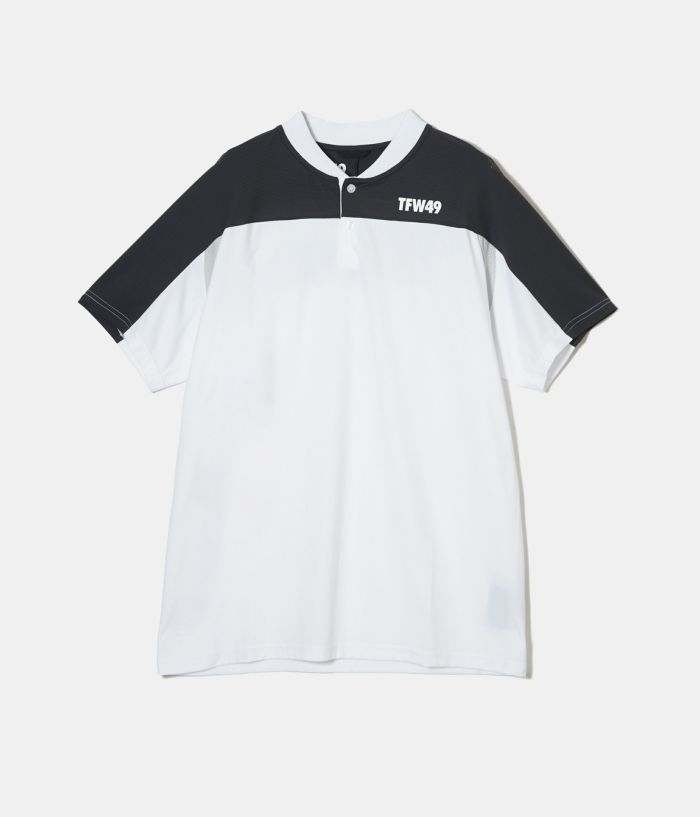 SIDE MESH COLLAR LESS POLO T102320004｜TFW49通販