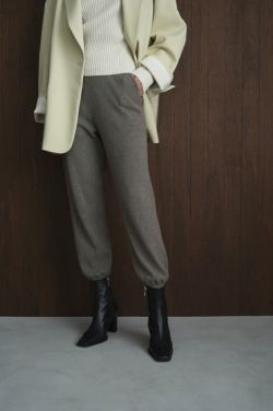 SLIM KNIT PANTS 15110-7162｜CLANE クラネ通販