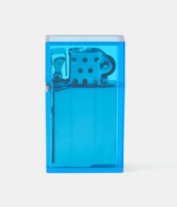 HARD-EDGE PETROL LIGHTER CLEAR