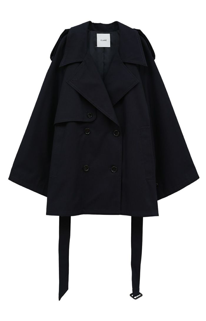 OVER SHORT TRENCH COAT 18103-0422｜CLANE クラネ通販