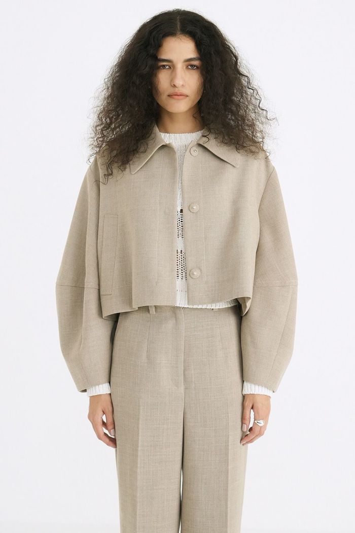 CLANE（クラネ）の「HALF SLEEVE COCOON JACKET（その他アウター