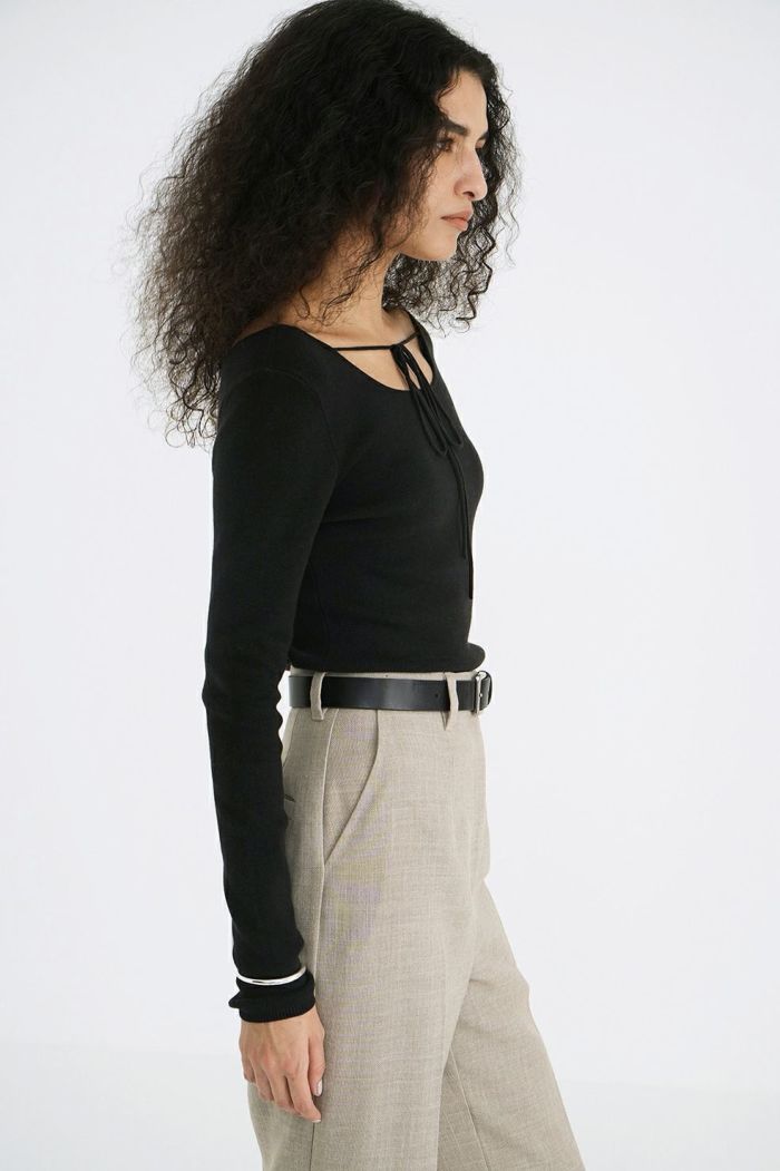 CLANE/ARRANGE RIBBON KNIT TOPS｜Daytona Park(FREAK'S STORE