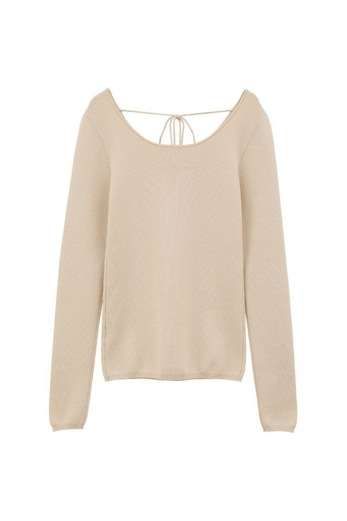 ARRANGE RIBBON KNIT TOPS 18106-2102｜CLANE クラネ通販