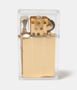 HARD-EDGE PETROL LIGHTER CLEAR -Exclusive-