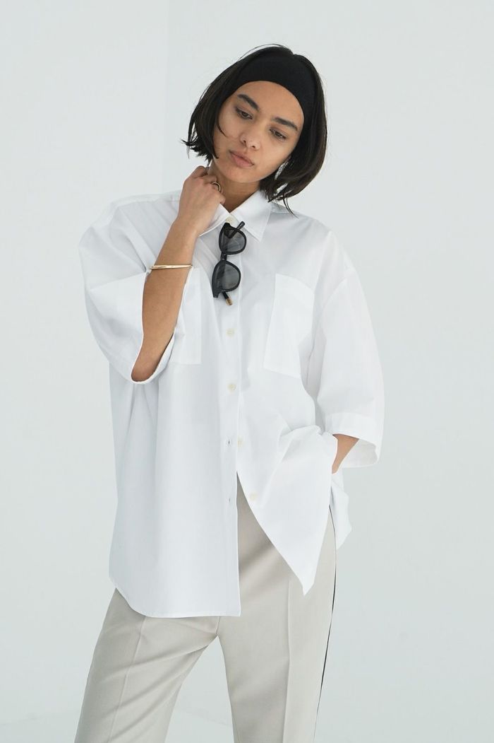 HALF SLEEVE HUGE SHIRTS 18122-4202｜CLANE クラネ通販