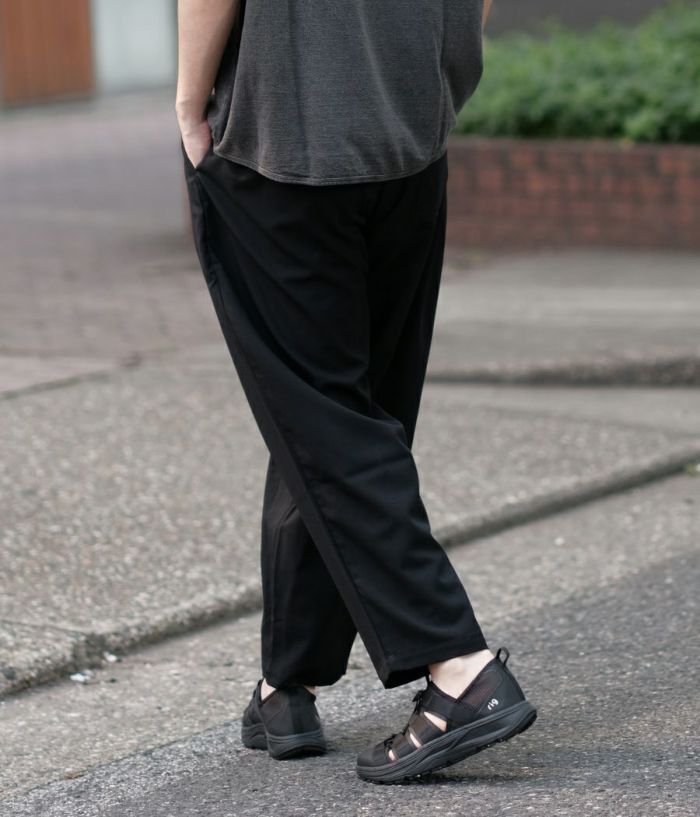 super100s washable wool tro seamless slacks｜COLINA(コリーナ