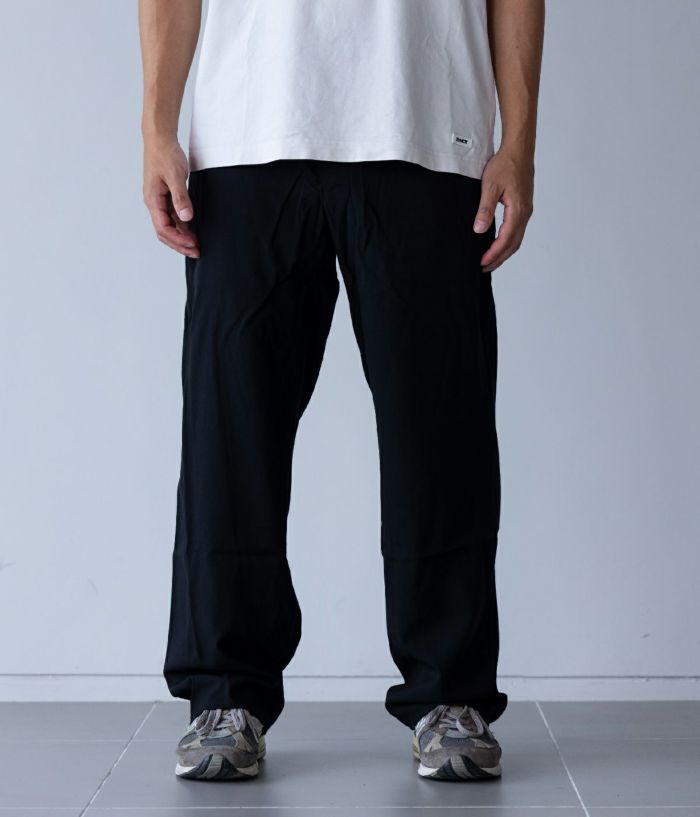 super100s washable wool tro seamless slacks｜COLINA(コリーナ