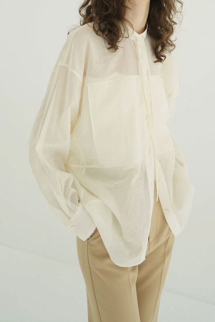 SHEER DOLMAN SHIRTS 19122-4052｜CLANE クラネ通販