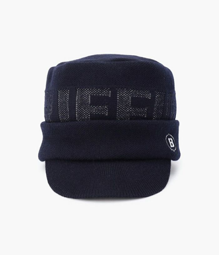 BRIEFING ブリーフィングゴルフ ニット ワーク キャップ ネイビー BRIEFING ネイビー キャップ BRIEFING - KNIT WORK CAP / ビッグロゴ